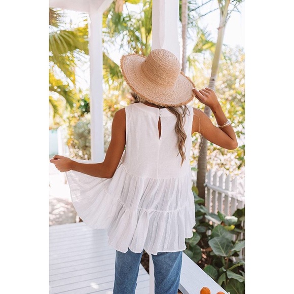 Tiered Ruffle Tank - Picture 4 of 6